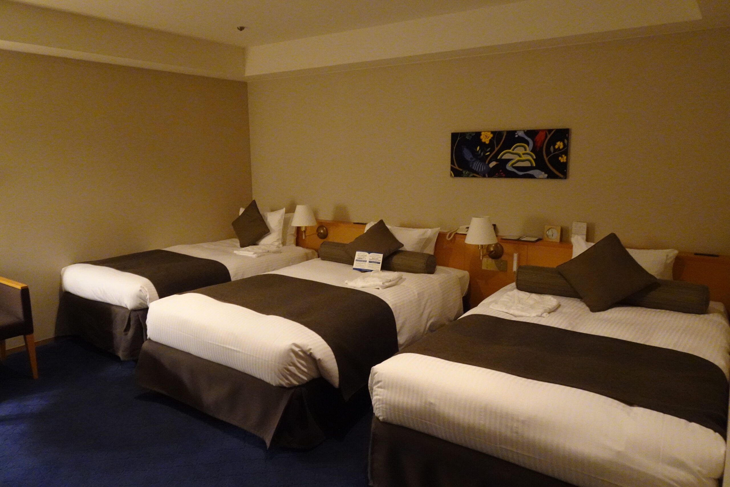 札幌グランドホテルのトリプルルーム
