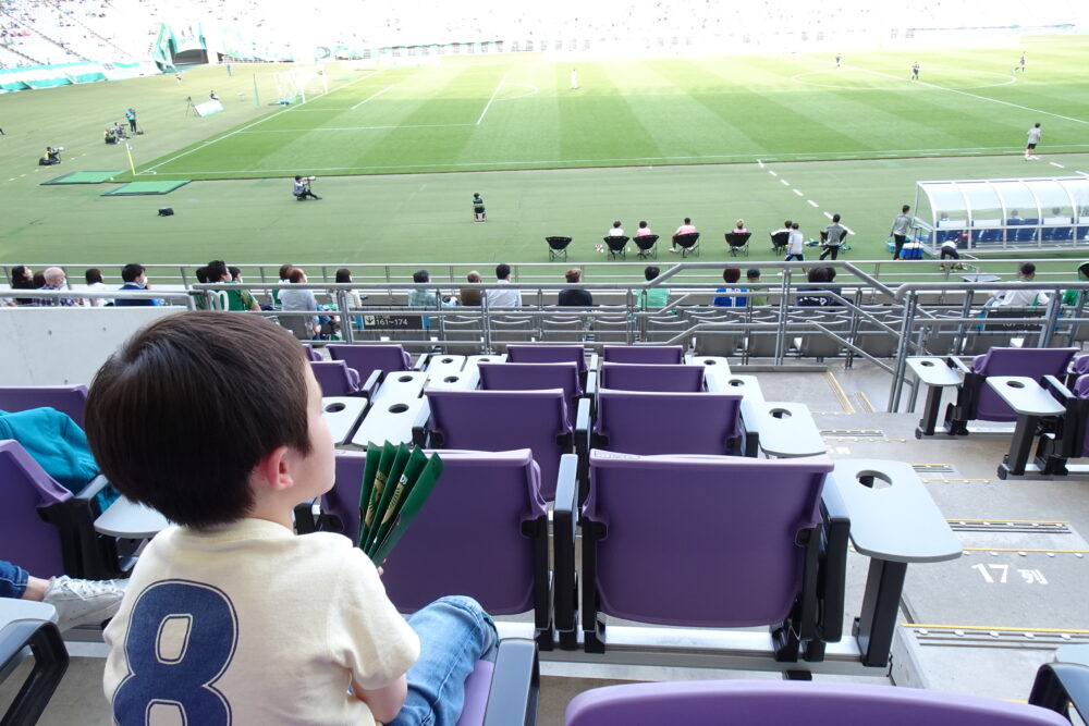 味の素スタジアムの東京ヴェルディの試合は子どもも満足