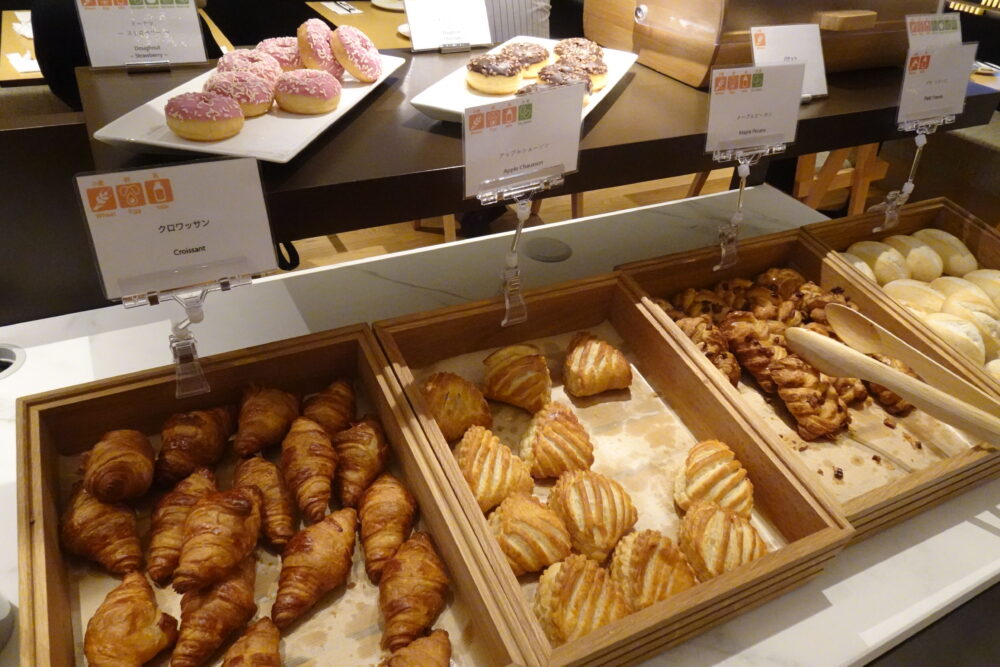 ヒルトン長崎の朝食のパン