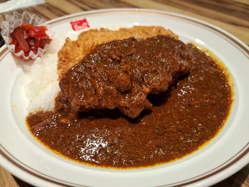 銀座スイスのカツカレー