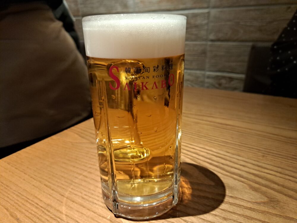 妻家房丸の内オアゾ店のビール