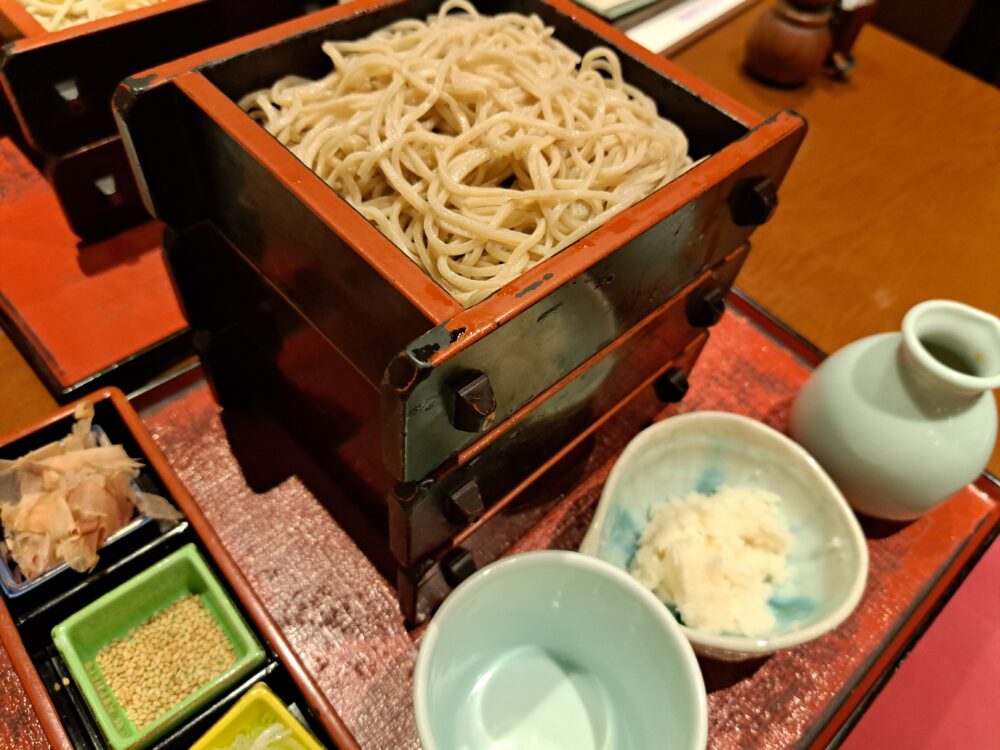 香露庵の辛味大根せいろ大盛