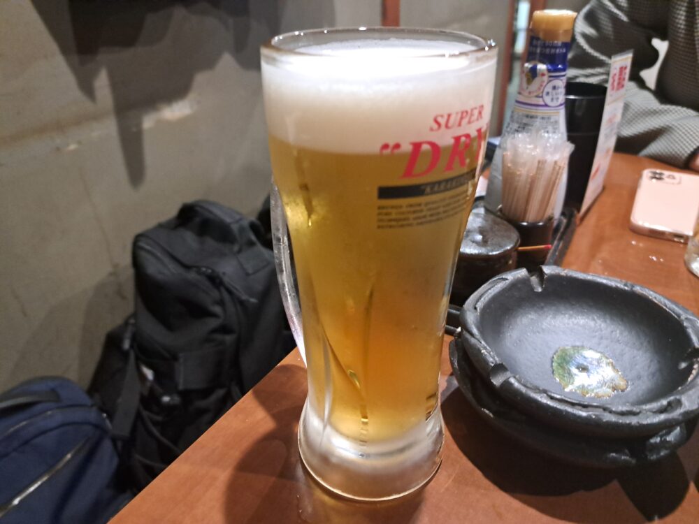 鳥の助のビール