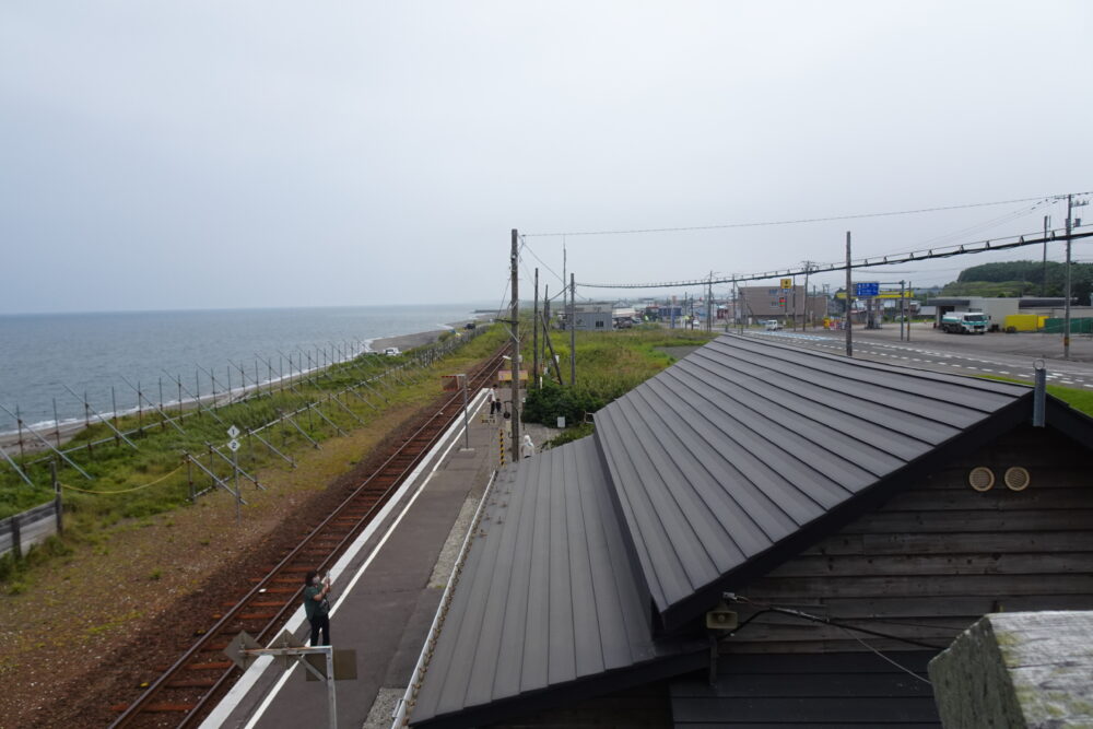 北浜駅展望台からの眺め