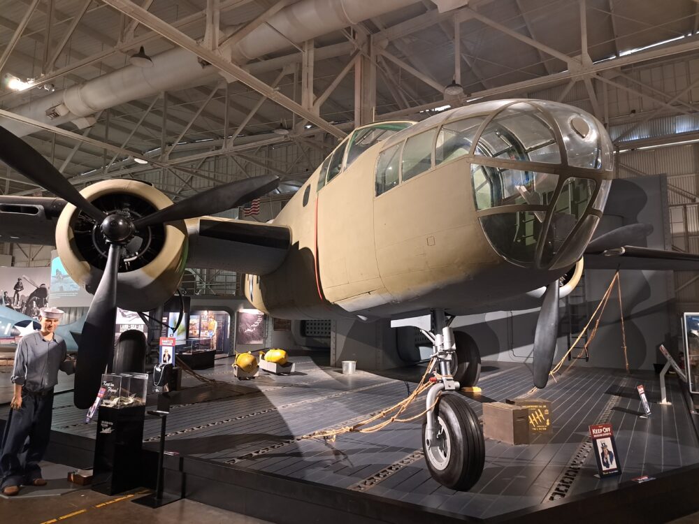 真珠湾航空博物館のNorth American B-25B Mitchell