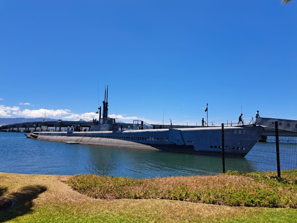 パールハーバーの潜水艦