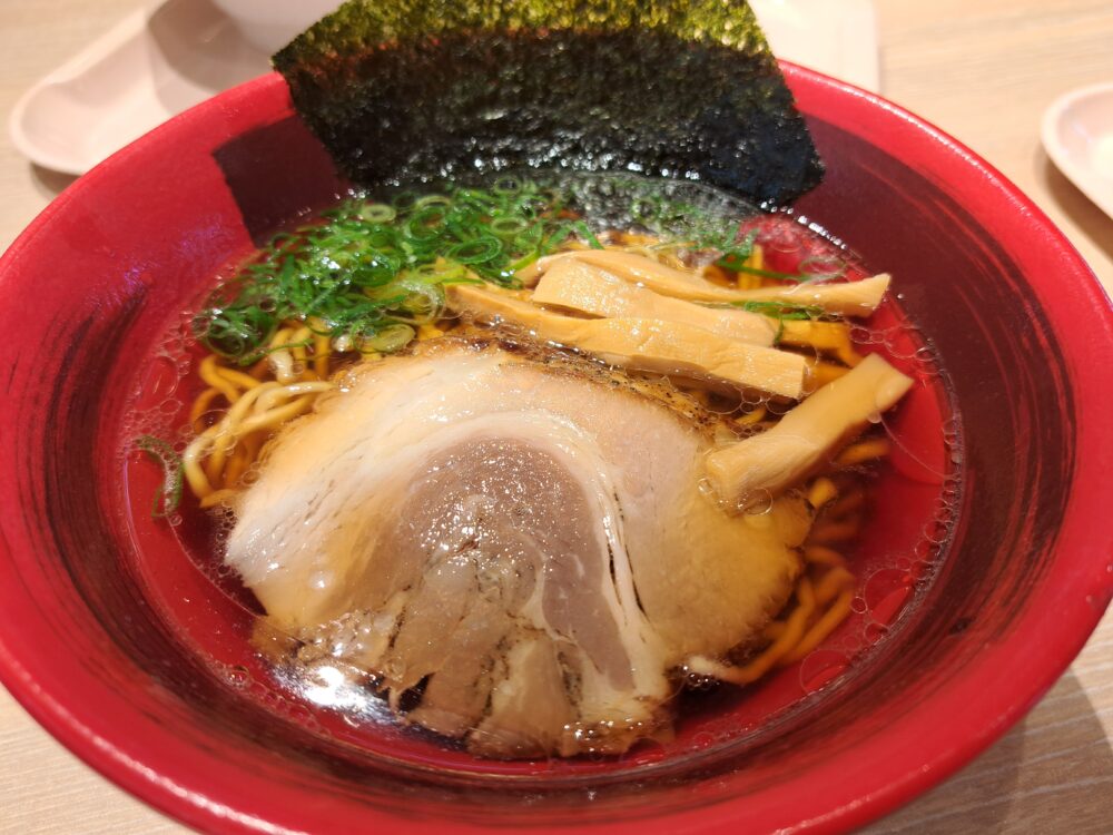 波市の醤油ラーメン