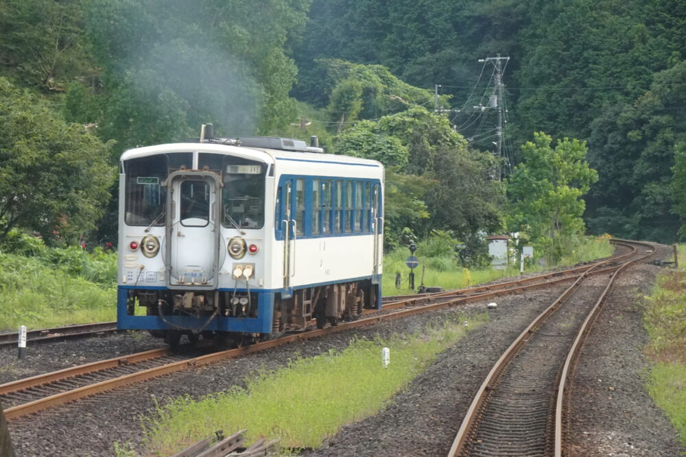 鉄道ホビートレインの後部