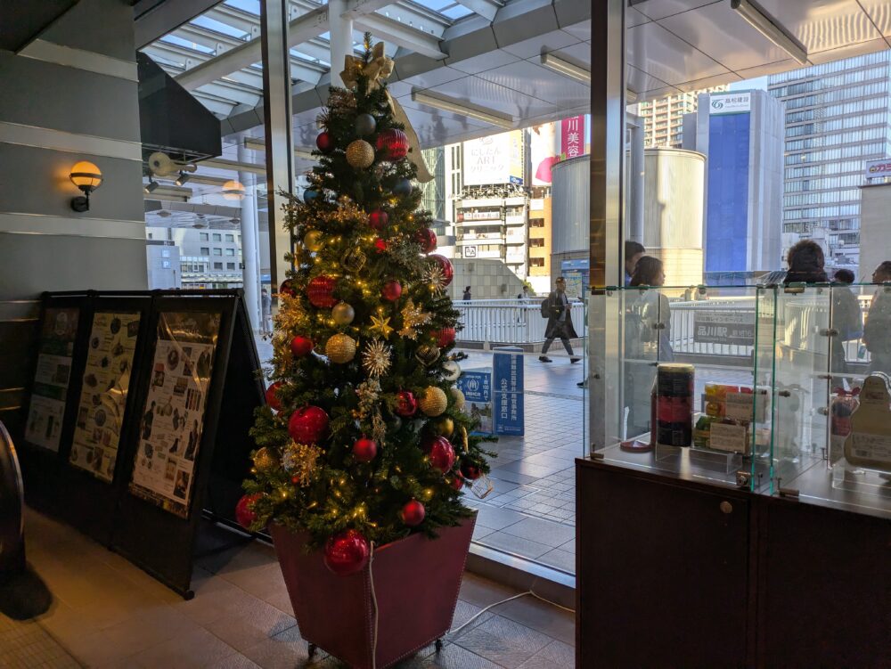 アトレ品川ノクリスマスツリー