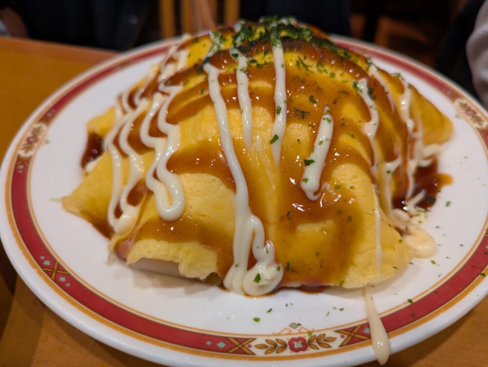 チムニー東京ビッグサイト前店のたっぷりキャベツのとん平焼き風