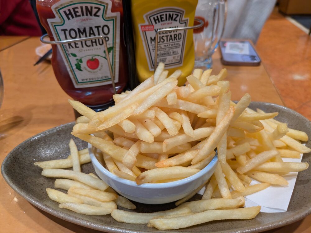 チムニー東京ビッグサイト前店のポテトフライ