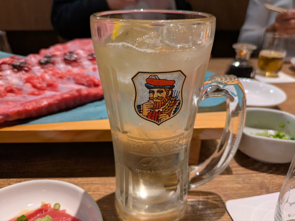 オートロキッチン渋谷店のハイボール