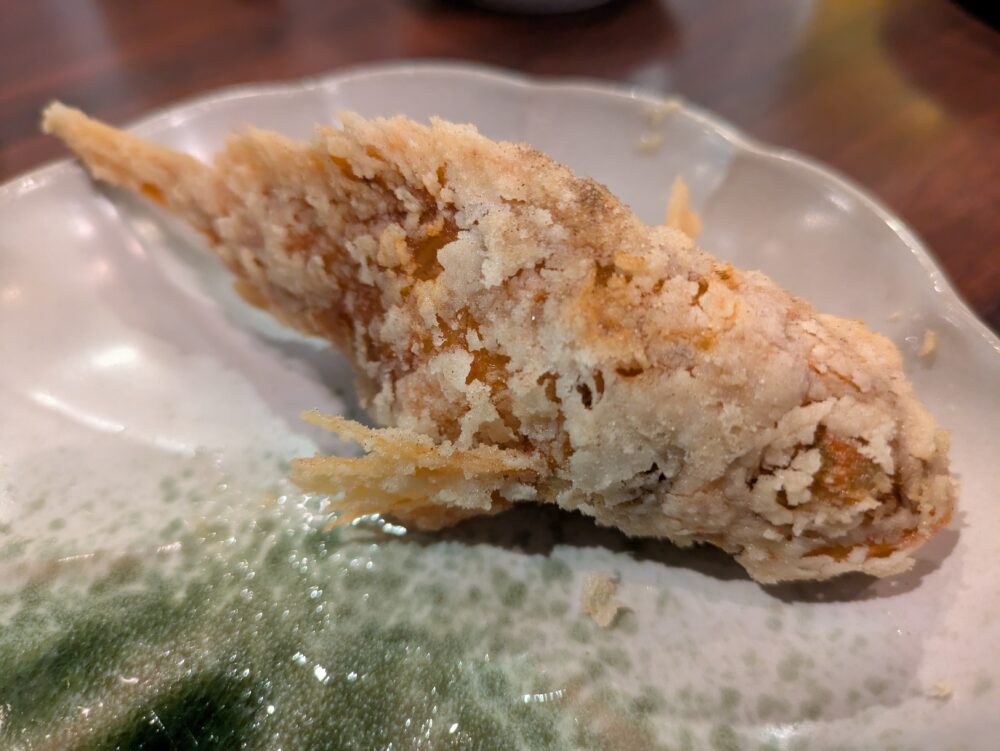 魚食堂十八番OHAKOのかさご唐揚げ