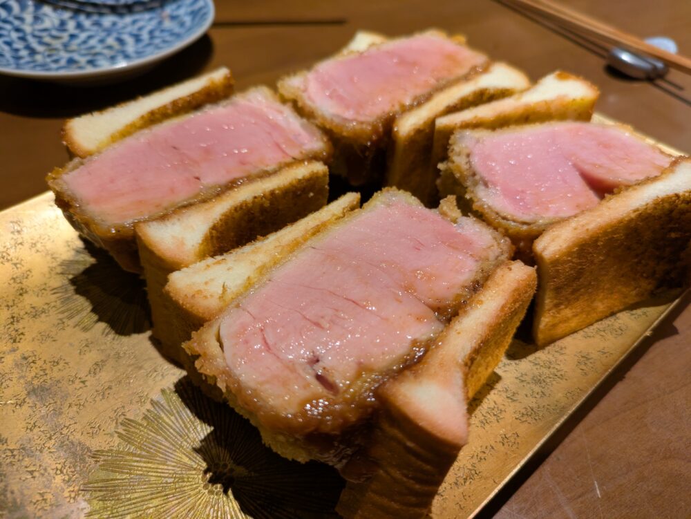 和食や太いちの厚切りヒレカツサンド