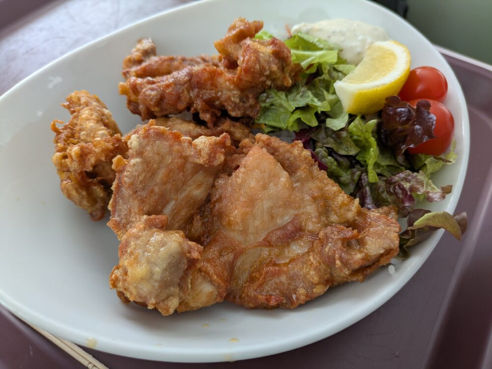 フライングフォックスのギガ唐丼