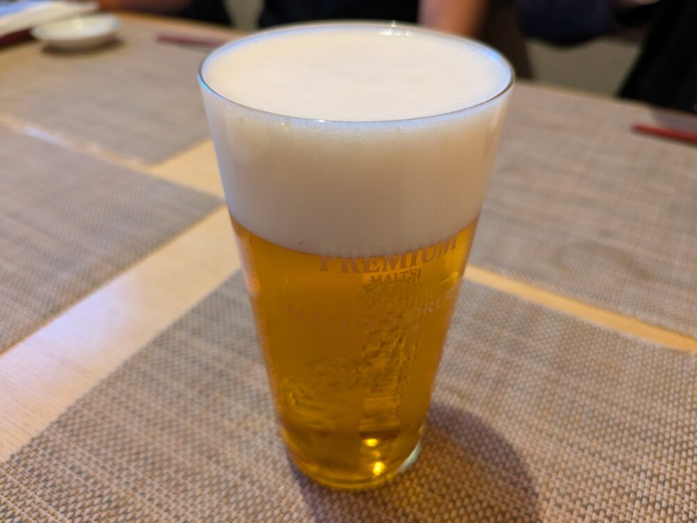 季節料理和色のビール