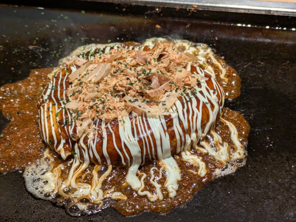 こぼれや結のお好み焼き絶品