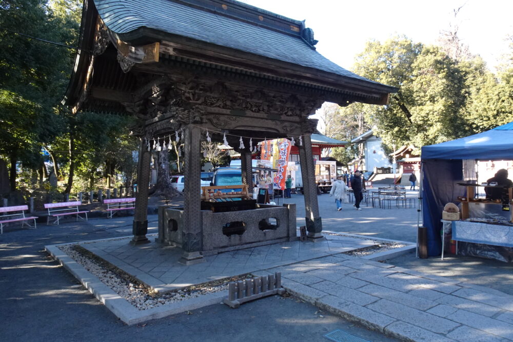 秩父神社の手水舎