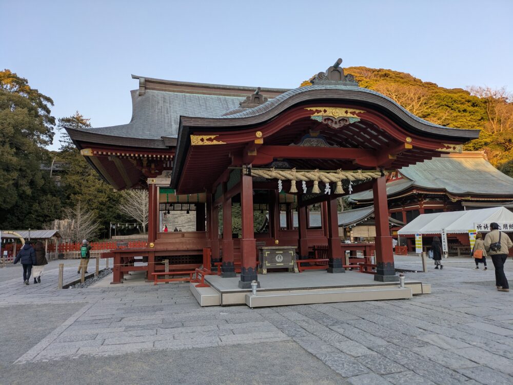 鶴岡八幡宮の境内