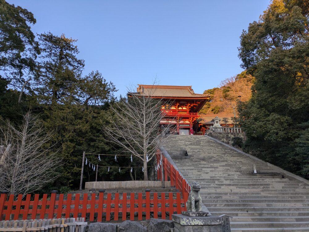 鶴岡八幡宮の階段