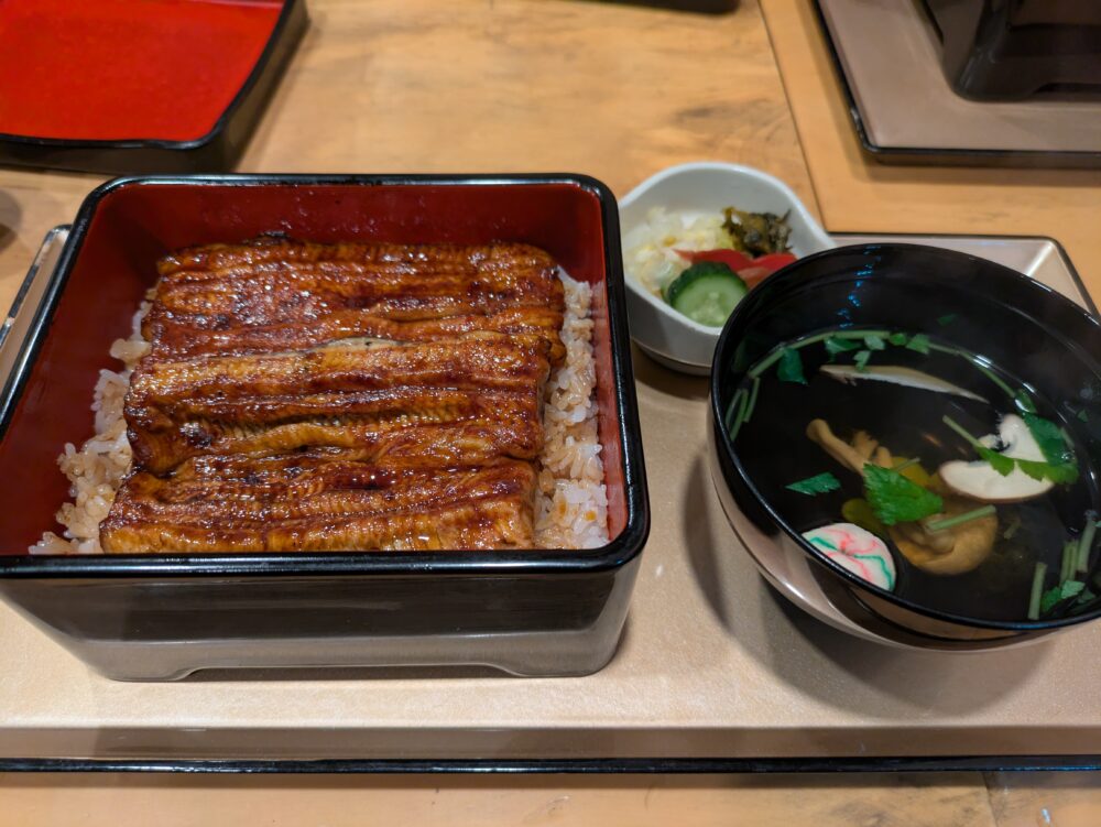 うなぎ専門店愛川鰻重特上