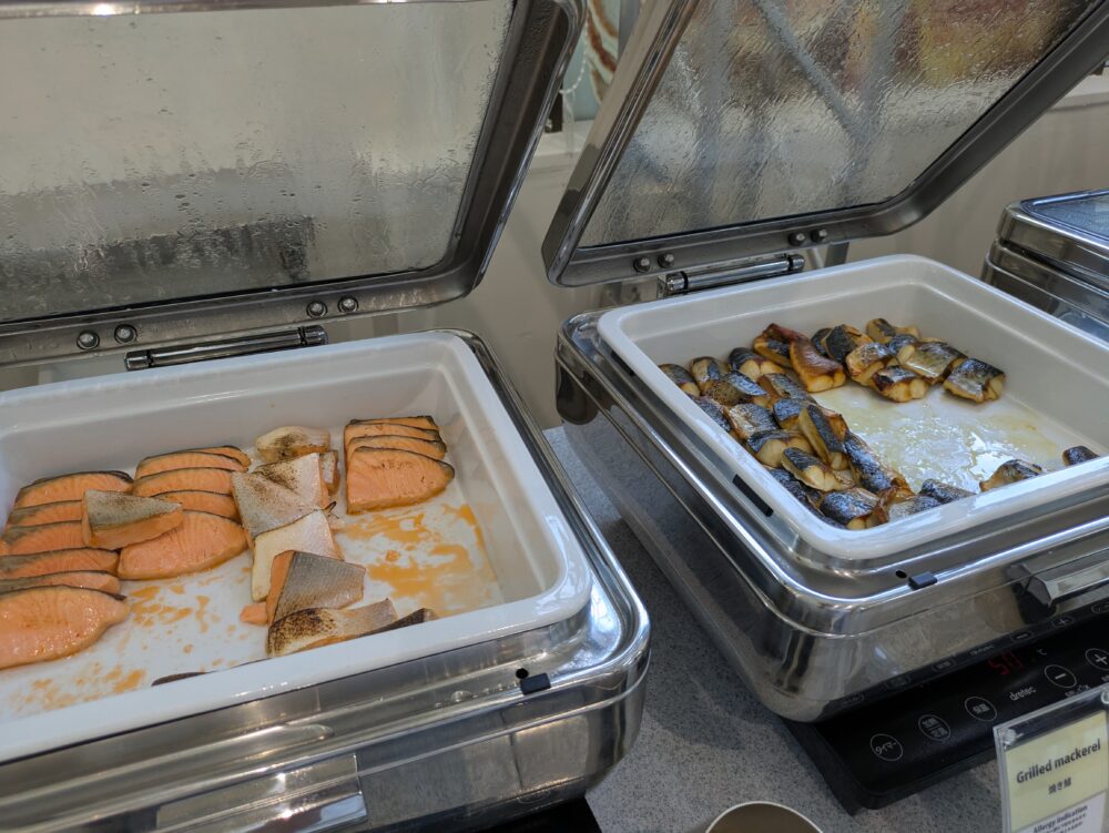 テラスレストランサントロペの焼き魚