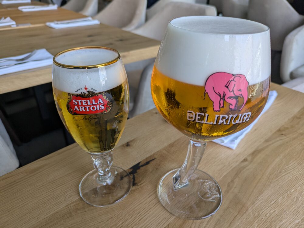 ベルギー館のビール