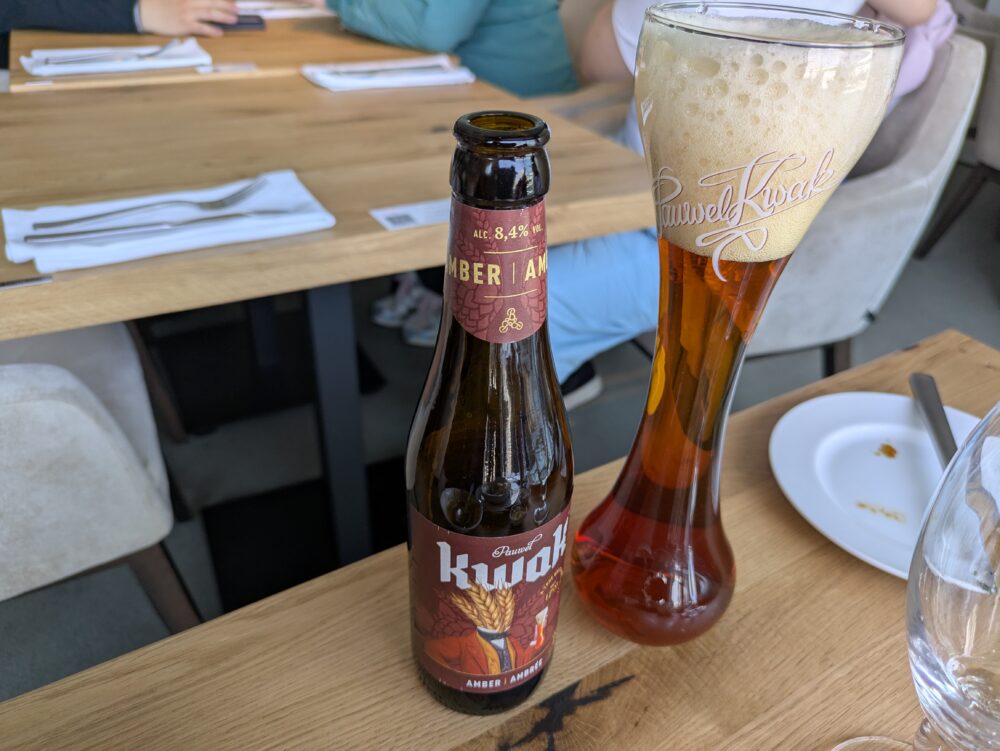 ベルギー館のボトルビール