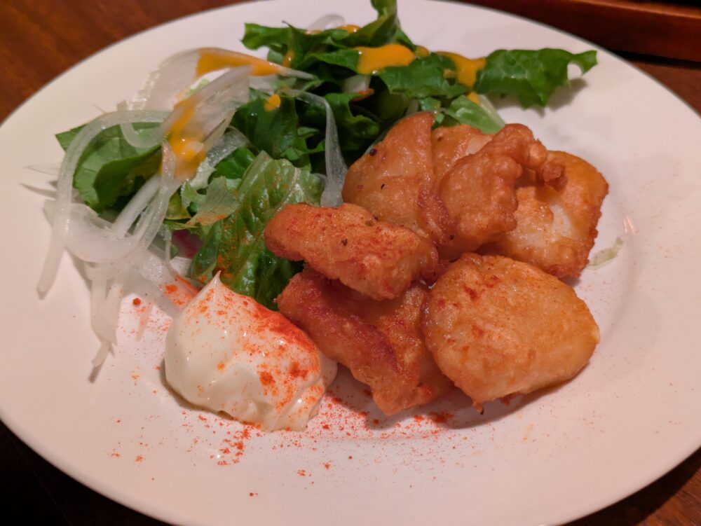じなんぼうのイカの唐揚げ