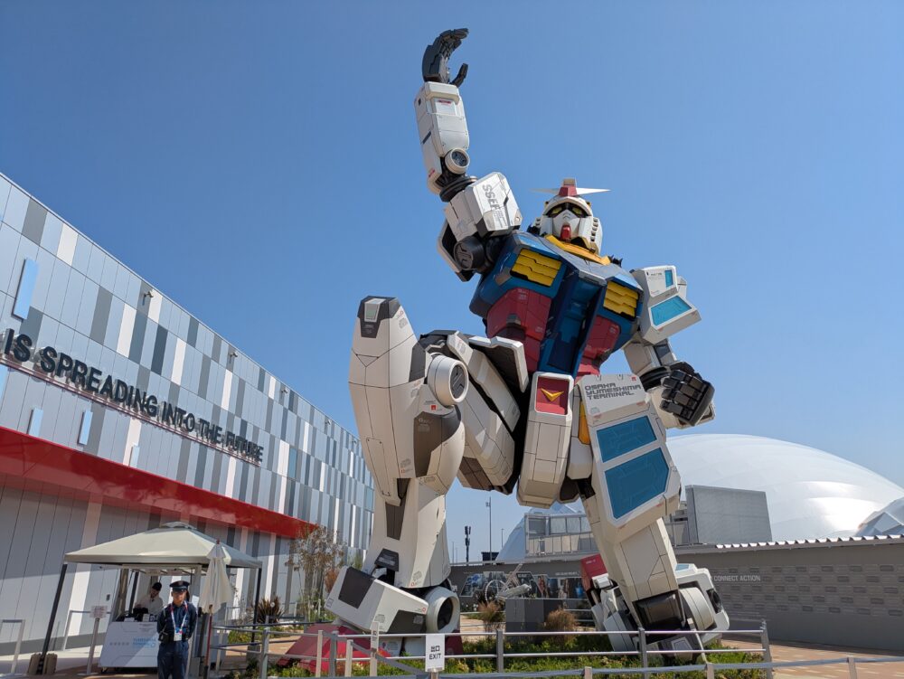 ガンダム自体は予約が無くても見ることが出来ます。