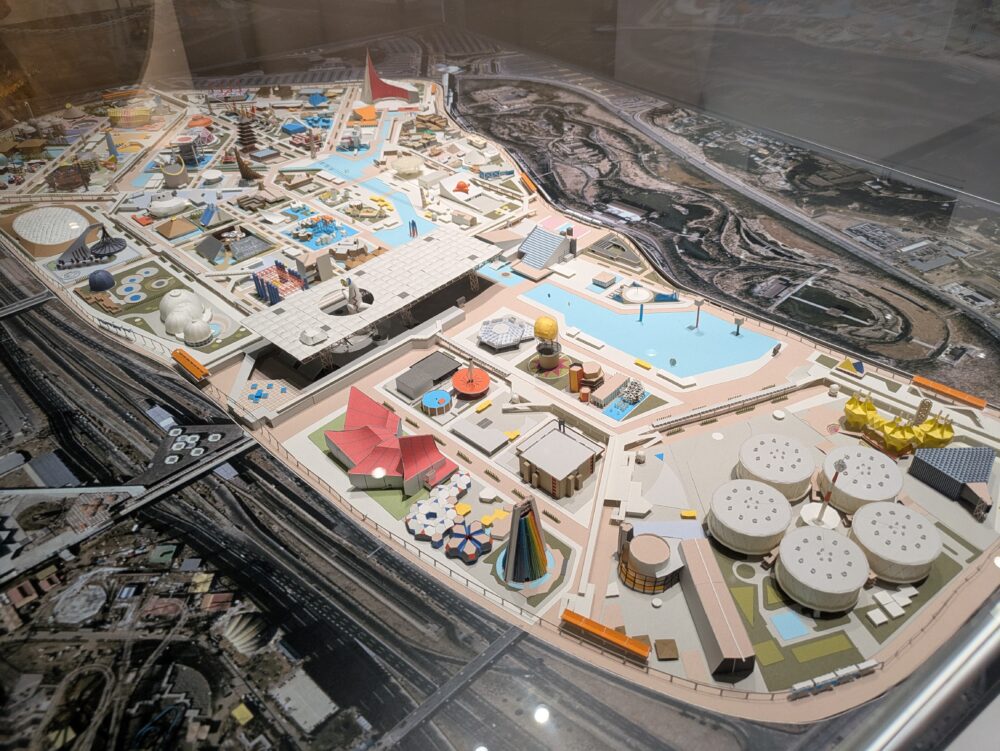 EXPO’70パビリオンのジオラマ