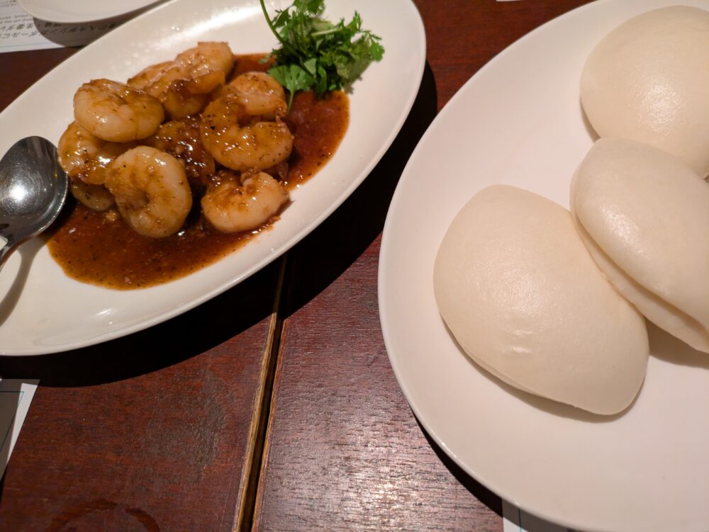 海南鶏飯食堂2のふわふわ蒸しパン