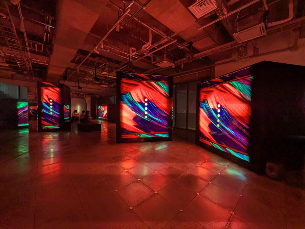 ソニーパーク展25のクリーピーナッツの音楽