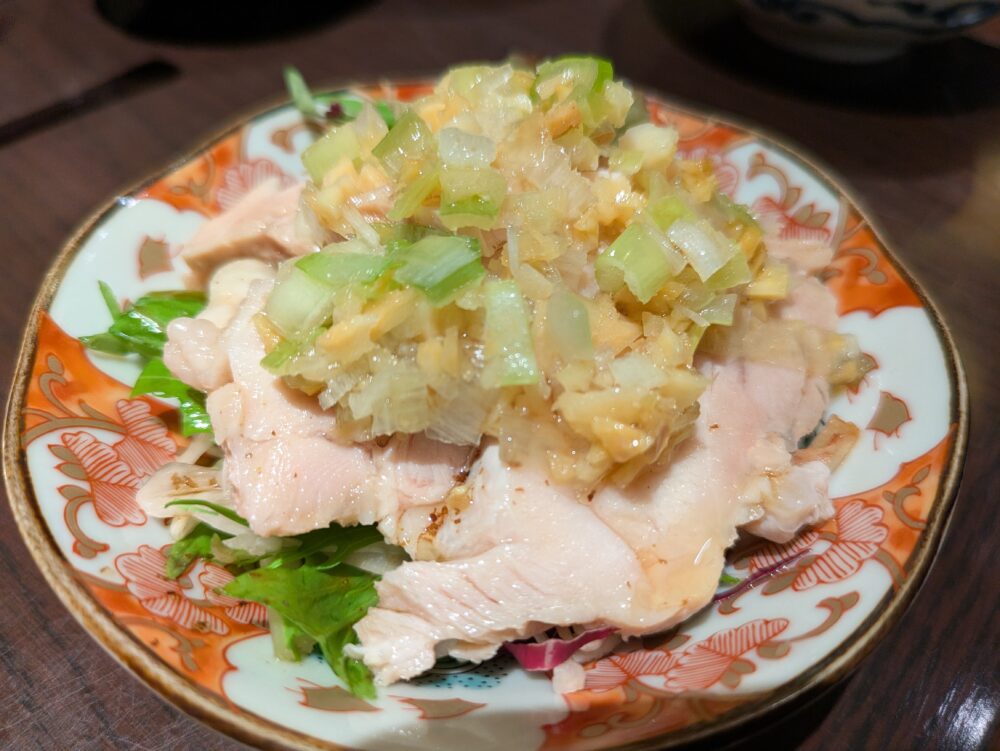麻婆豆腐TOKYO神田本店の葱鶏しゃぶ