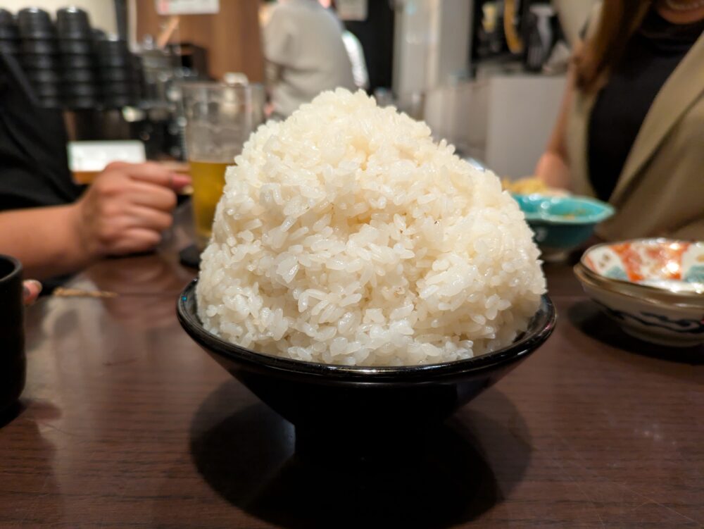 麻婆豆腐TOKYO神田本店のライス