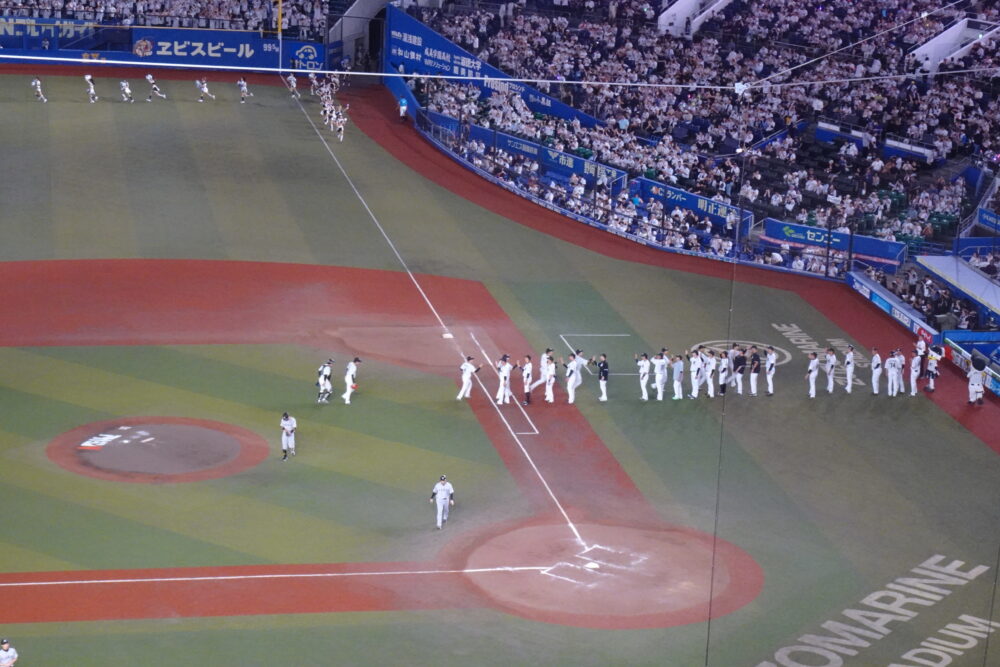 交流戦最終戦勝利