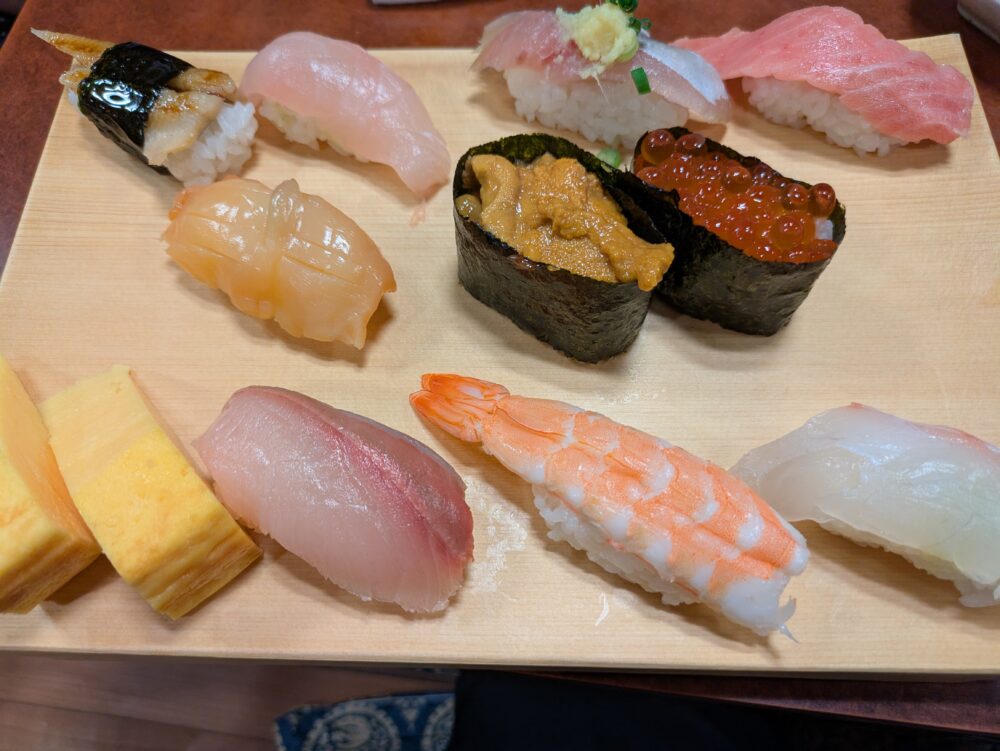 磯丸熱海平和通り店の特上握り