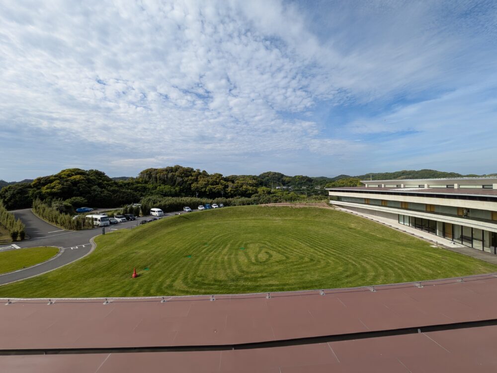 トスラブ館山ルアーナの3階からの眺め