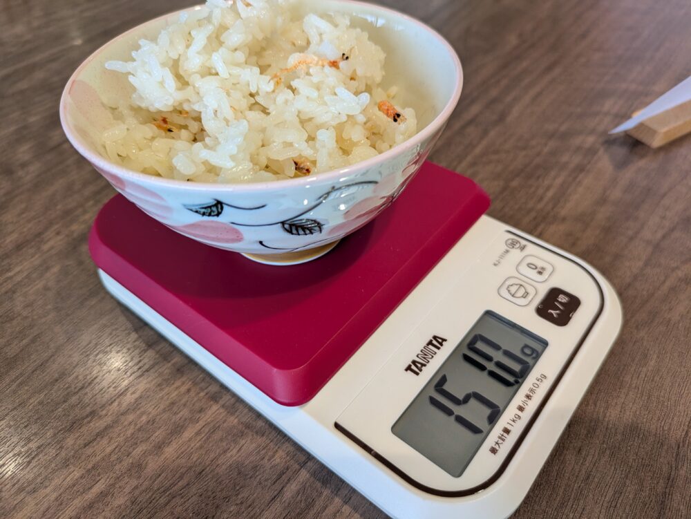 ITS教育介入プログラムのご飯