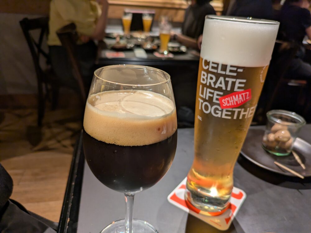 シュマッツ有楽町のビールの種類は豊富