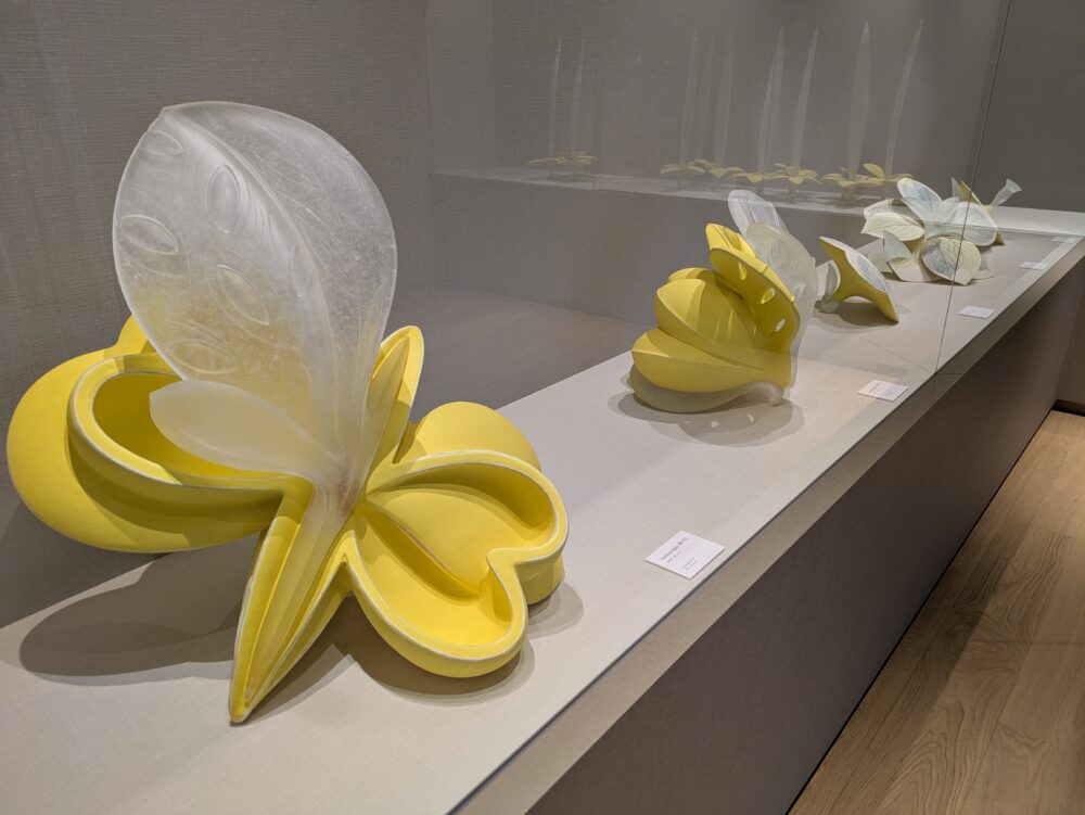 ZENBI鍵善良房の2階の田嶋さんの展示