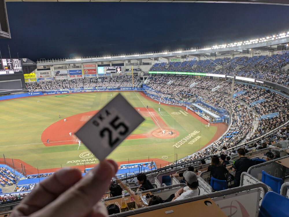 岡選手タイムリー