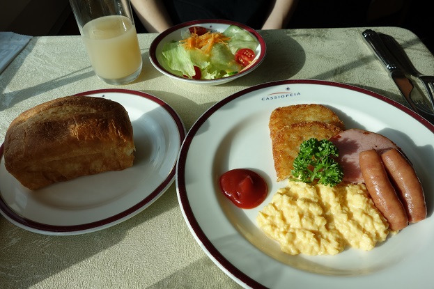 カシオペアの洋朝食