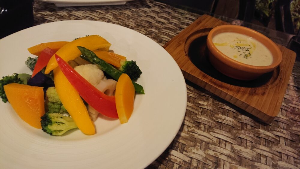 Patisserie&RestaurantAmour原木中山店のサラダ
