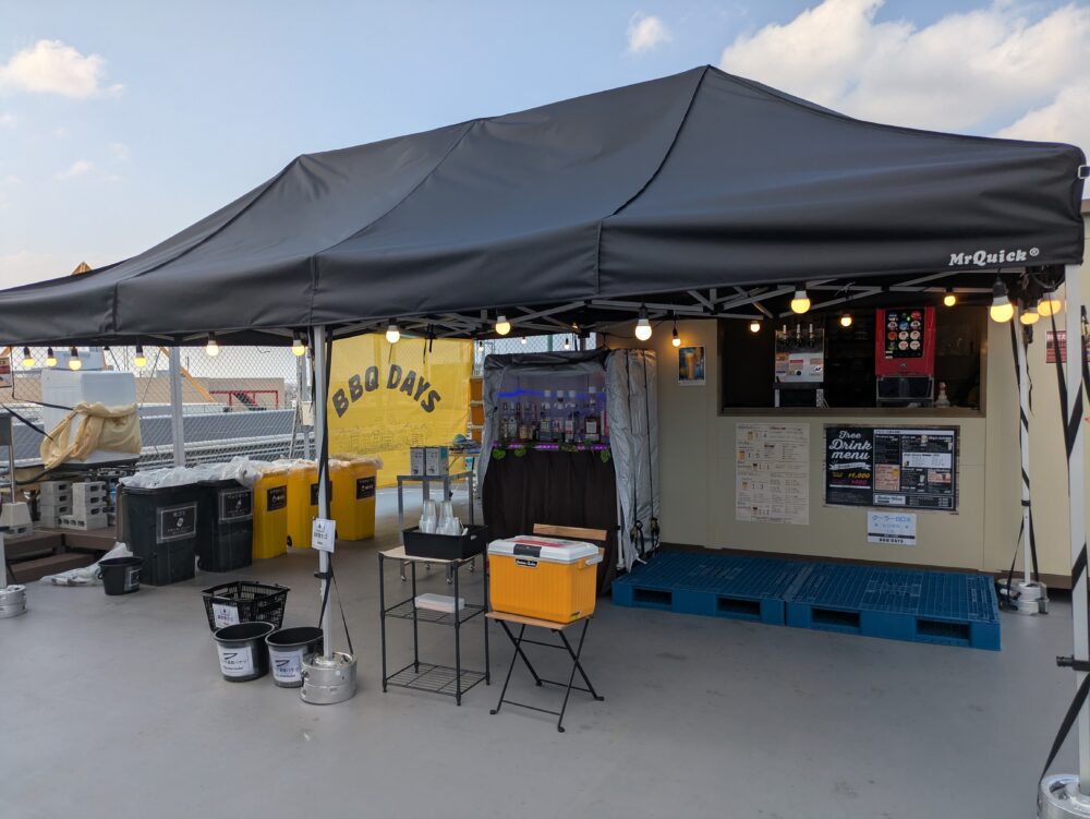 BBQデイズコルトンプラザ市川のドリンクコーナー