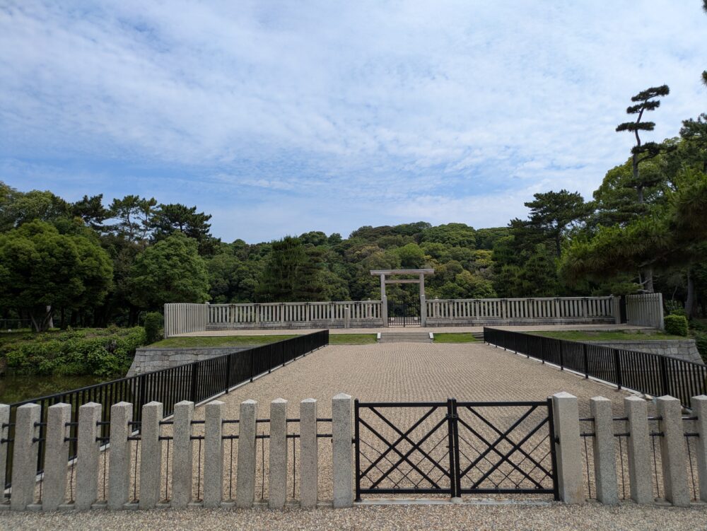 仁徳天皇陵古墳(大仙陵古墳)にお参り