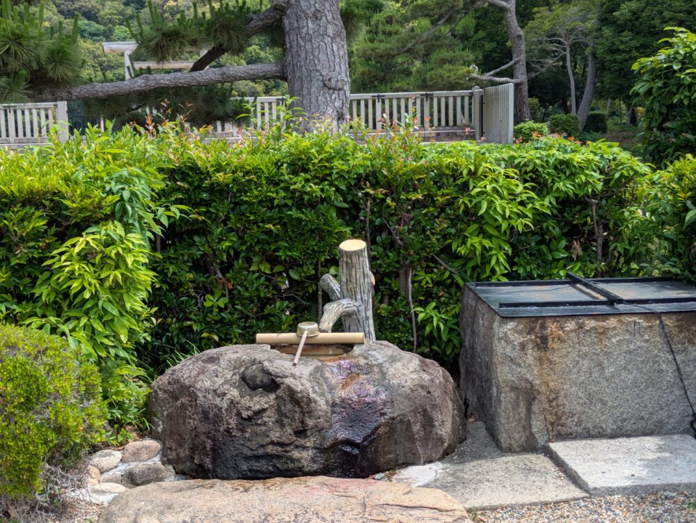 仁徳天皇陵古墳(大仙陵古墳)の手水