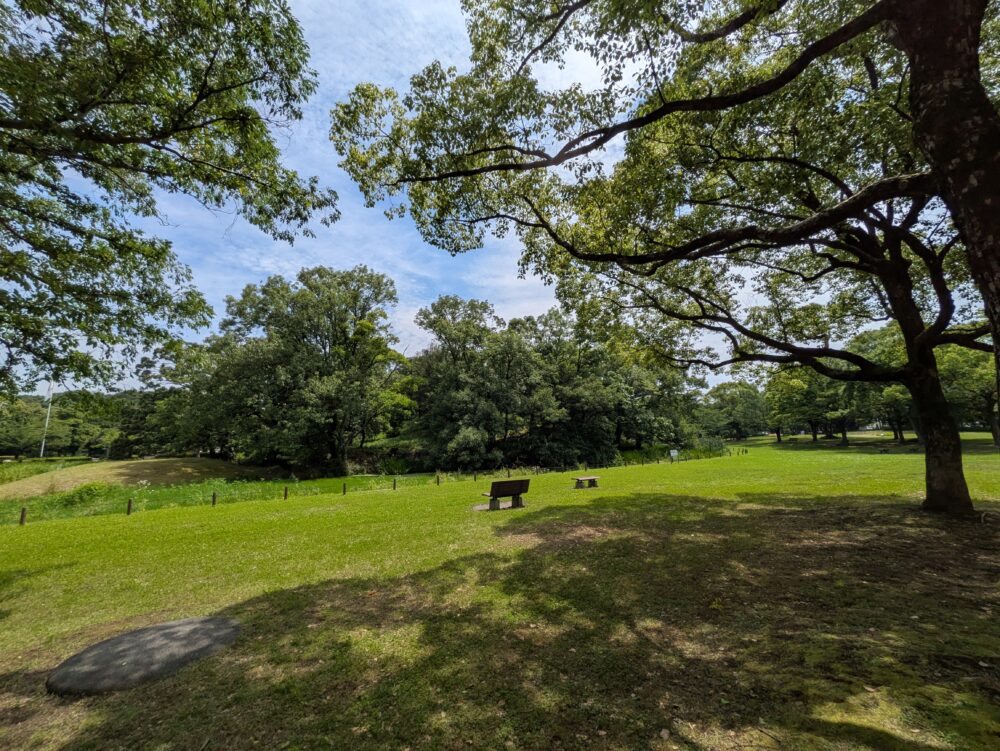 大仙公園内にある古墳
