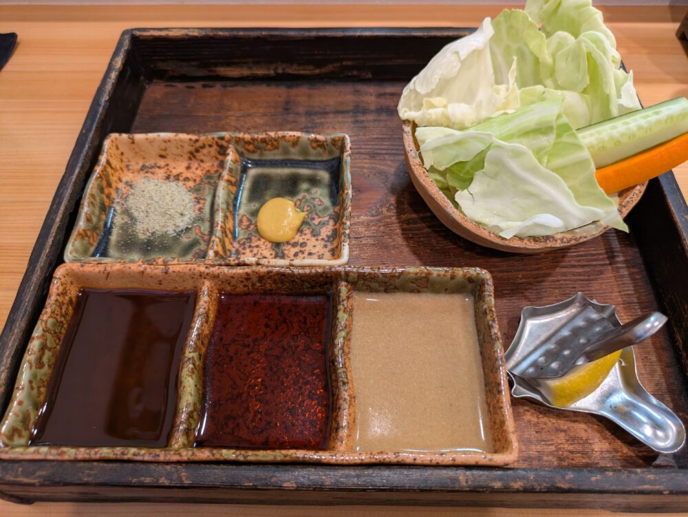 冨来也の自家製ソース