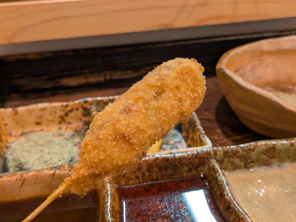 冨来也のチーズの豚肉巻き